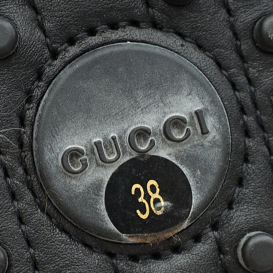 Gucci Black Web Loafer 38-Gucci-THE CLOSET