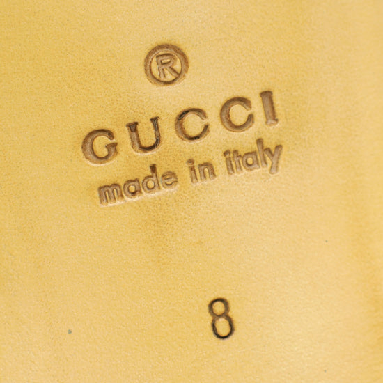 Gucci  Black Logo Loafer 8