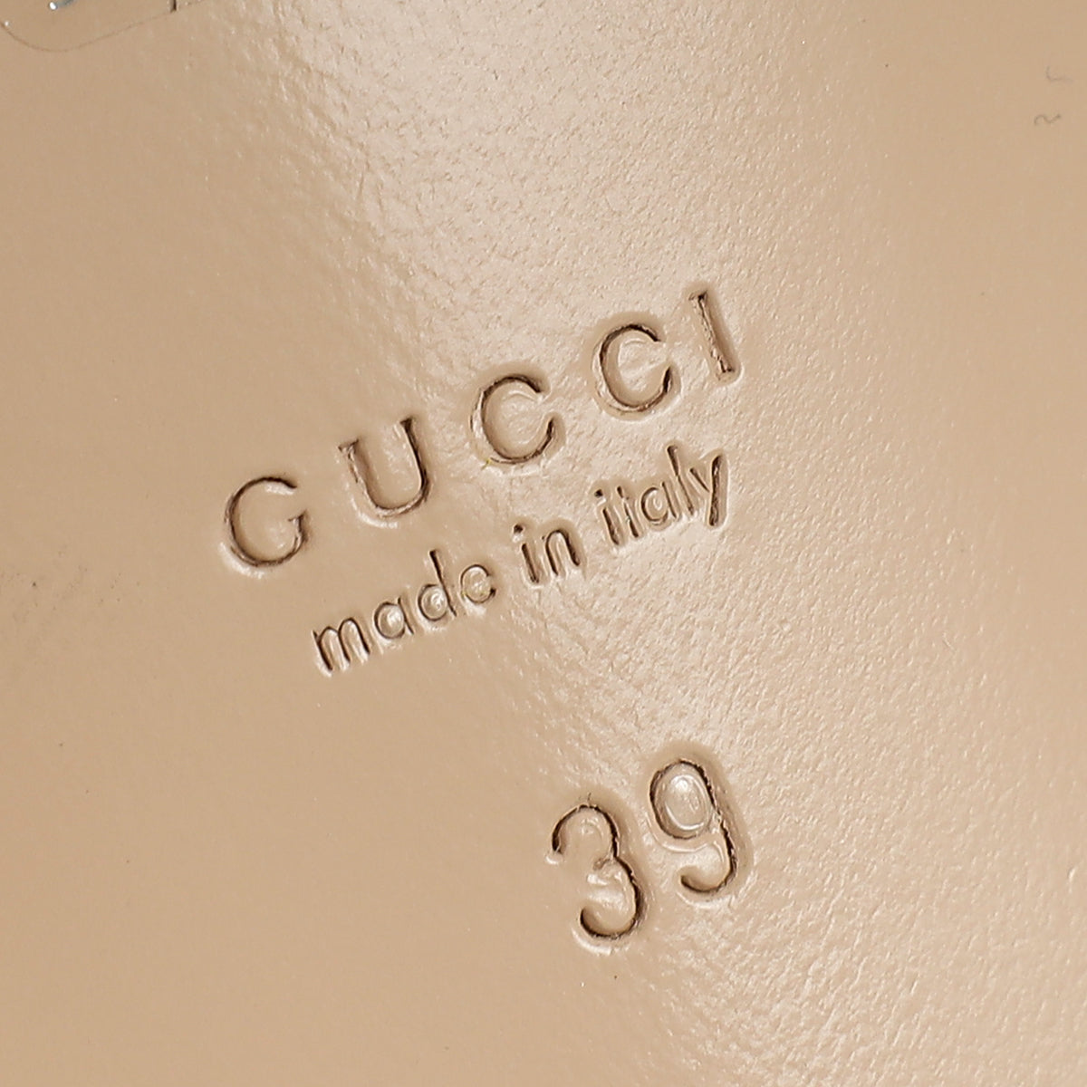 Gucci Bicolor Interlocking G Cutout Slide Sandal 39