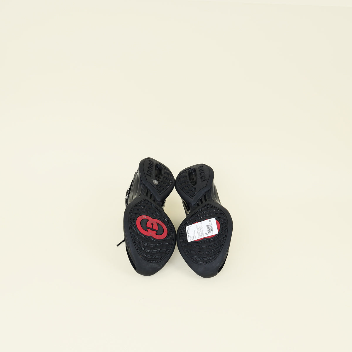 Gucci Black GG Crystal Run Sneaker 39 – THE CLOSET