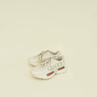 Gucci Ivory Logo Rhyton Sneakers 39