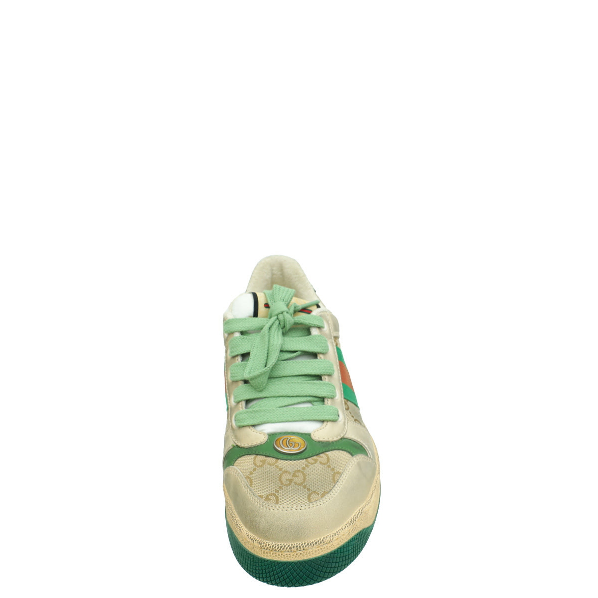 Gucci Bicolor GG Screener Trainer Sneakers 39