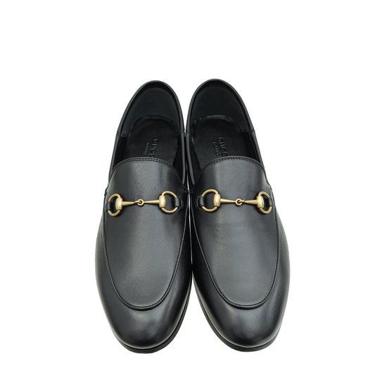 Gucci Black Horsebit Loafer 39