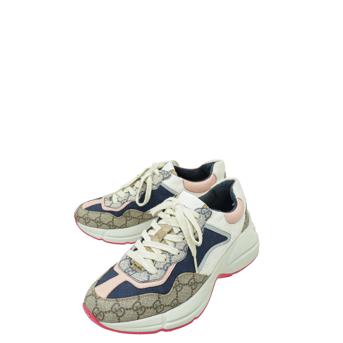 Gucci Multicolor GG Supreme Rhyton Sneaker 39-Gucci-THE CLOSET