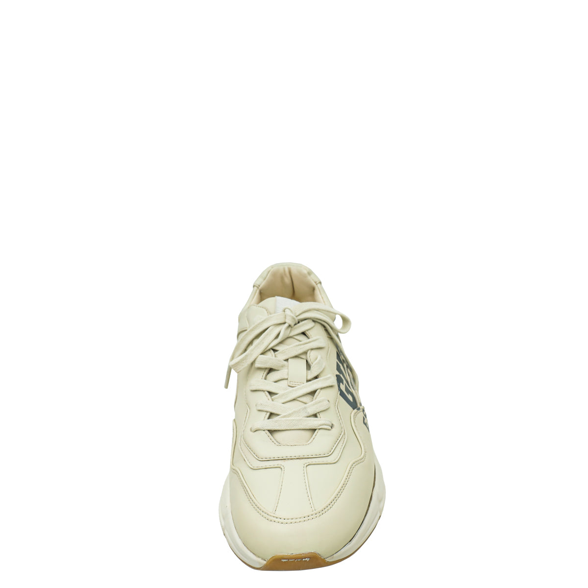 Gucci Ivory Rhyton Eschatology 1921 Print Sneaker 39-Gucci-THE CLOSET
