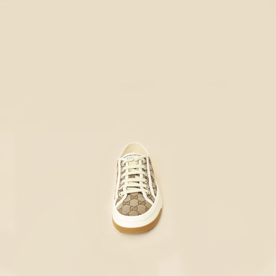 Gucci Ebony GG 1977 Tennis Treck Sneaker 39-Gucci-THE CLOSET
