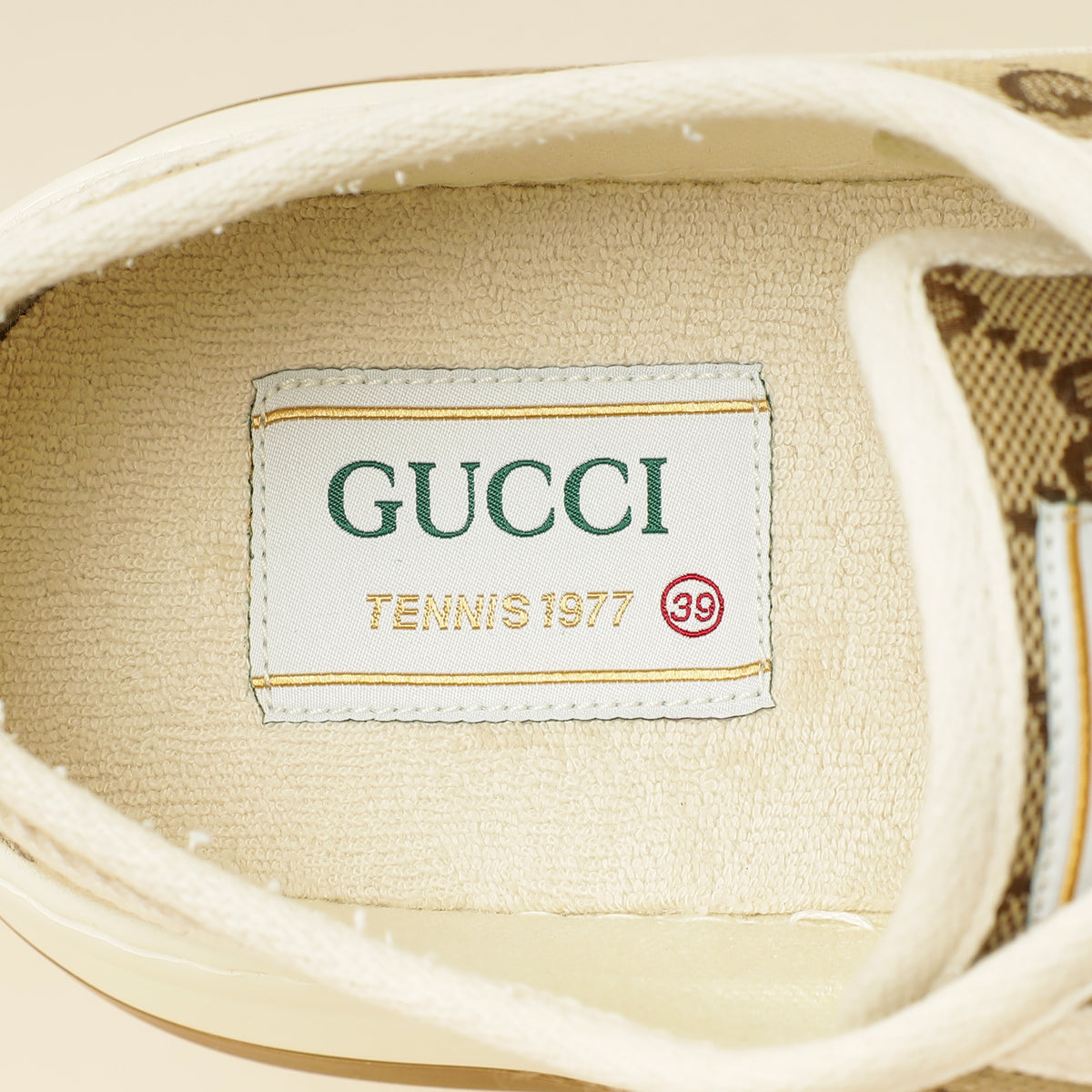 Gucci Ebony GG 1977 Tennis Treck Sneaker 39-Gucci-THE CLOSET