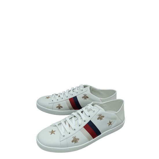 Gucci, Shoes, Authentic Gucci Ace Sneaker With Graffiti Style Print In  Black