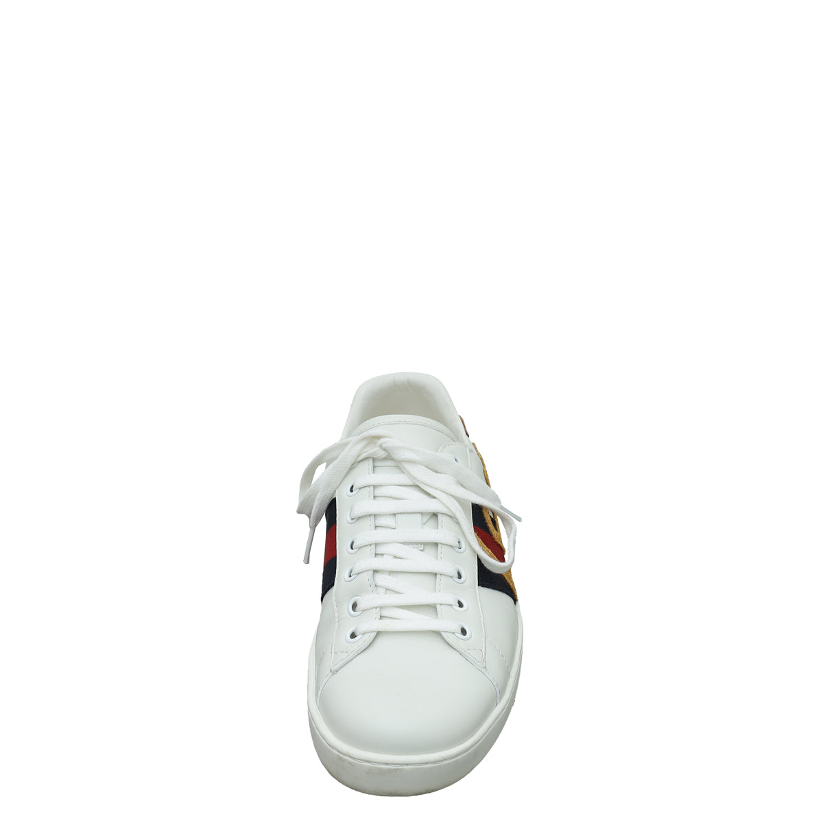 Gucci White Ace Loved Embroidered Sneaker 7.5-Gucci-THE CLOSET