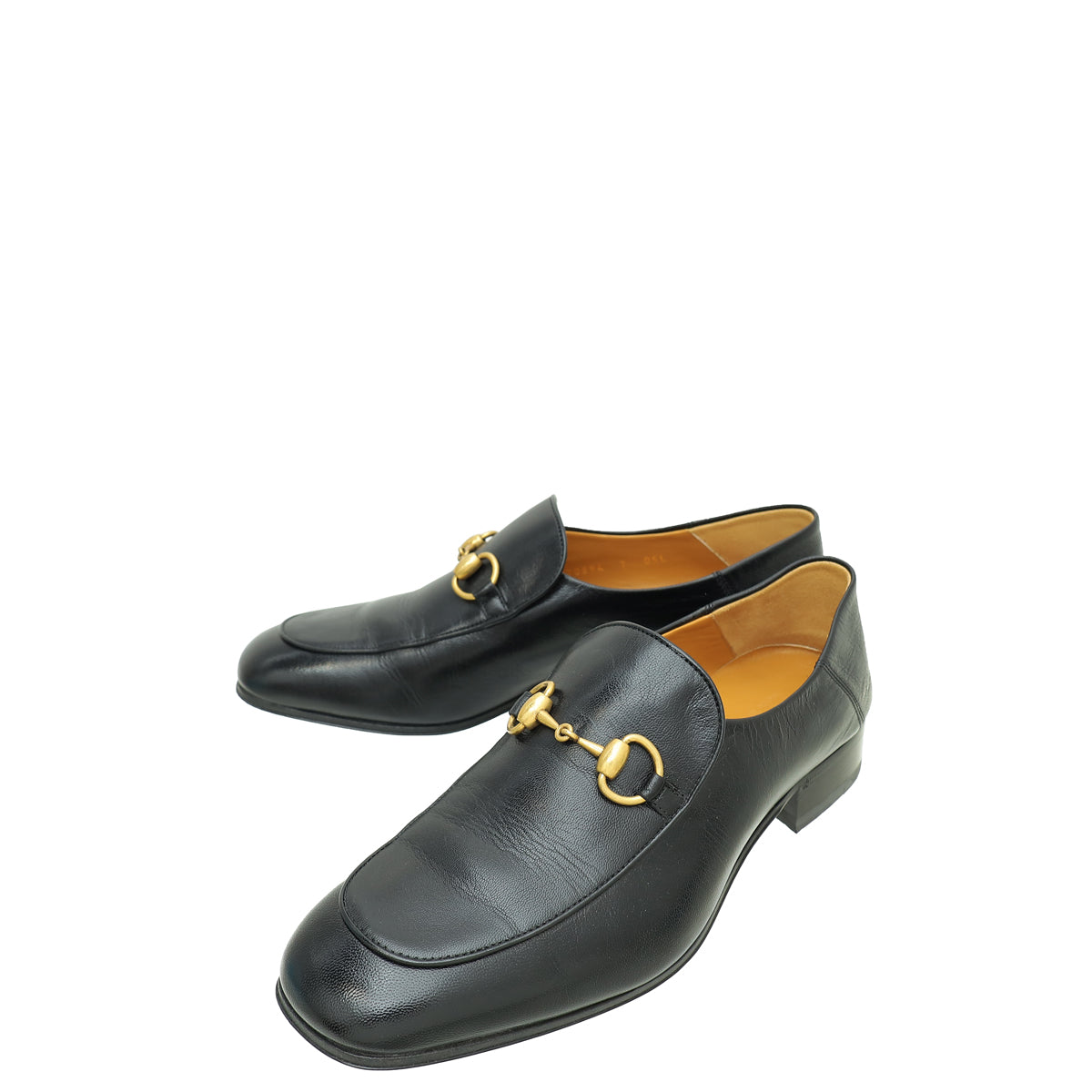 Gucci Black Horsebit Jordaan Loafers 7-Gucci-THE CLOSET