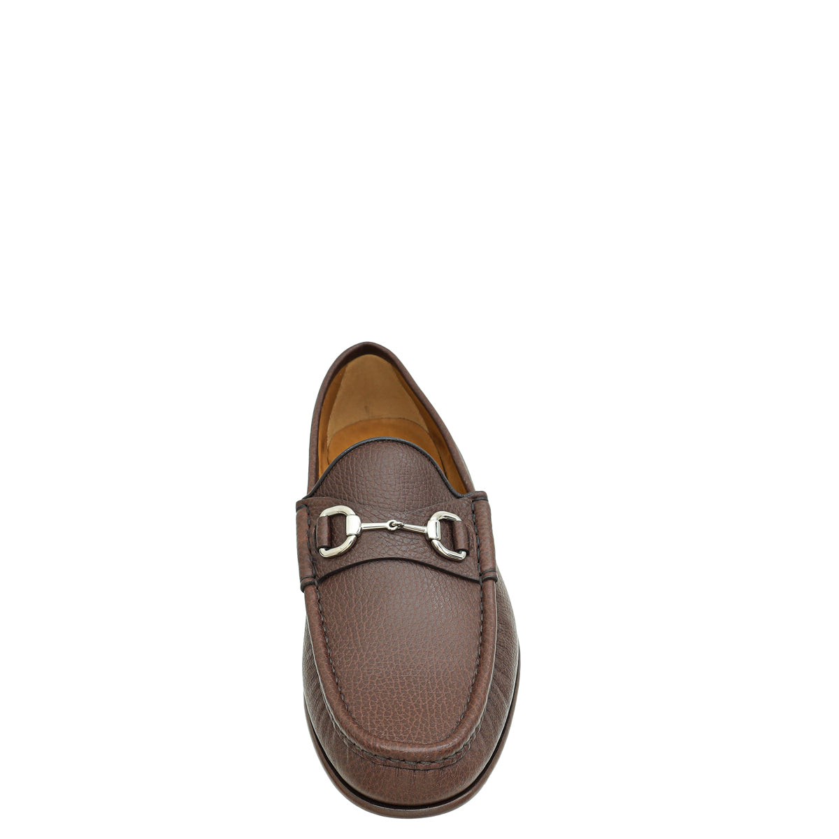Gucci Brown Horsebit Men's Loafer 8.5-Gucci-THE CLOSET