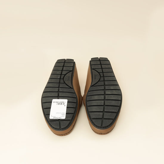 Gucci Brown GG Microguccissima Driving Loafer 8-Gucci-THE CLOSET