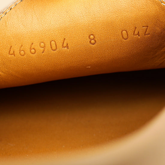 Gucci Brown GG Microguccissima Driving Loafer 8-Gucci-THE CLOSET