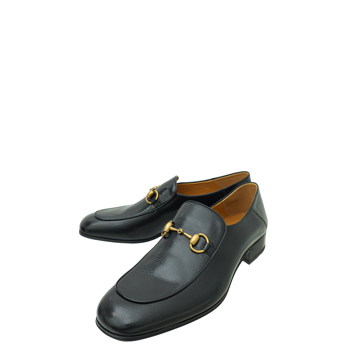 Gucci Black Horsebit Men's Loafers 9.5-Gucci-THE CLOSET