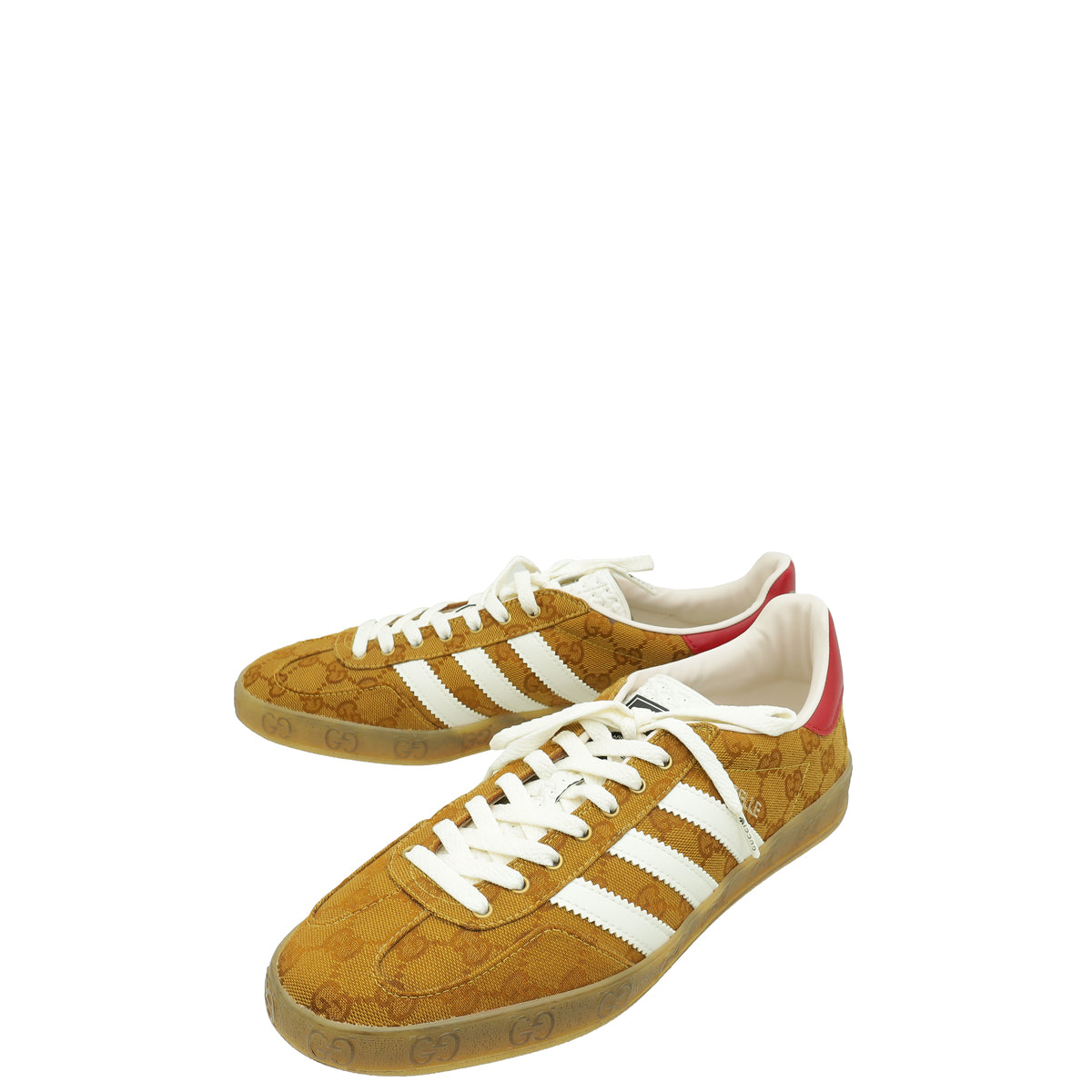Gucci Bicolor X Adidas Vintage GG Gazelle Sneaker 9.5-Gucci-THE CLOSET