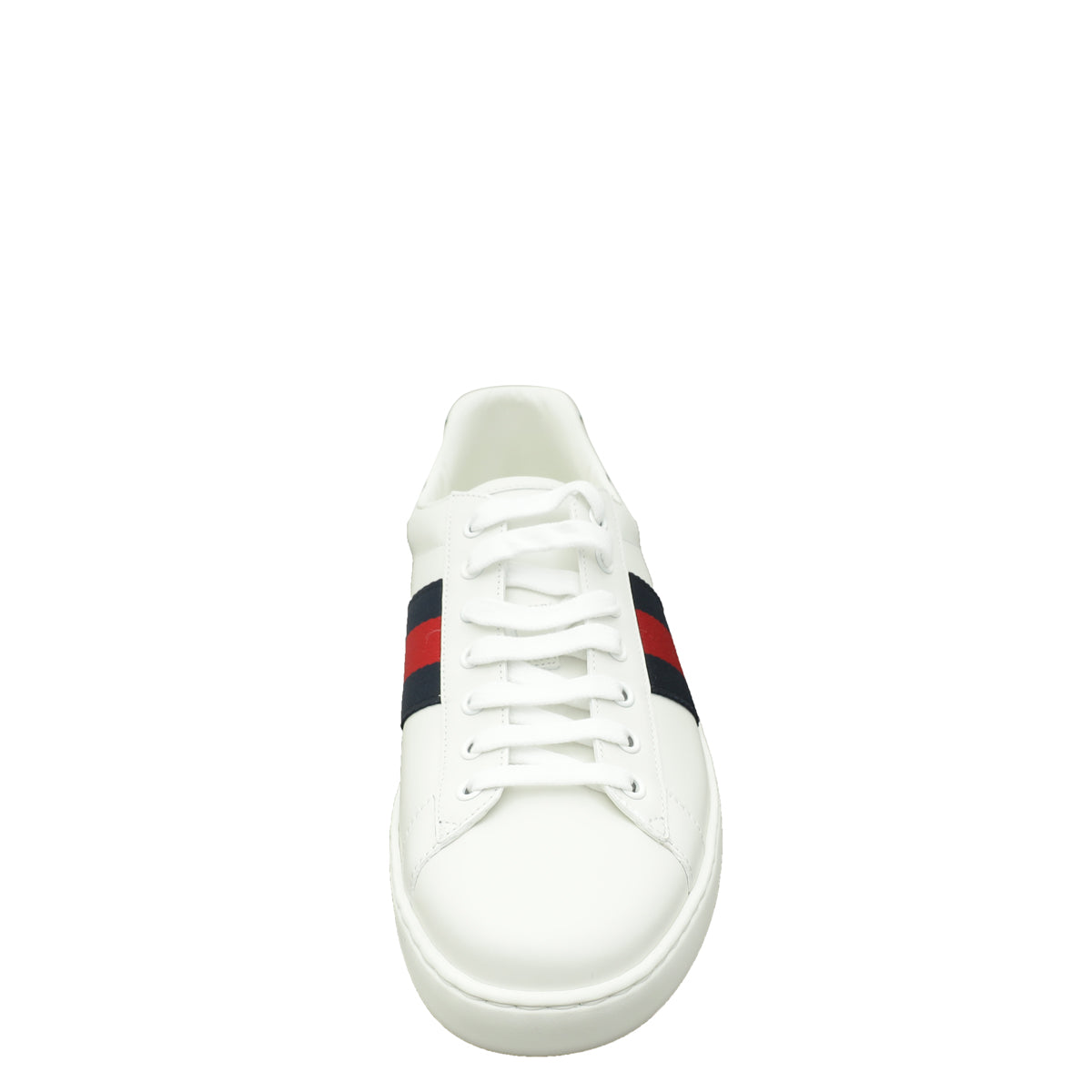 Gucci White Ace Web Men's Sneaker 9-Gucci-THE CLOSET