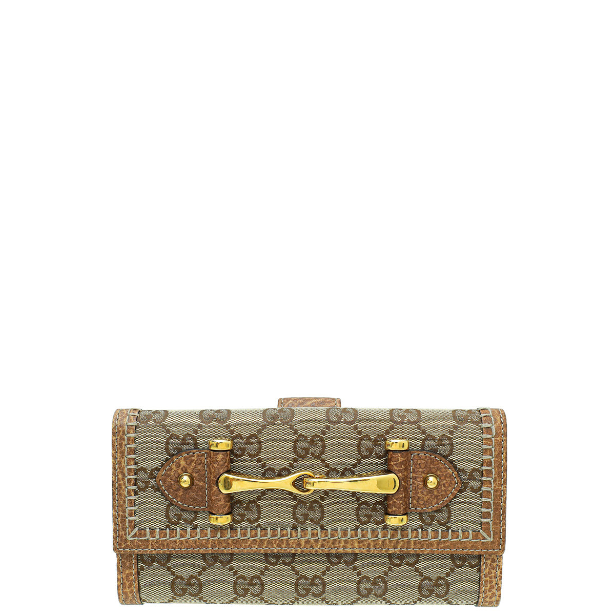 Gucci Brown Pelham Continental Wallet-Gucci-THE CLOSET