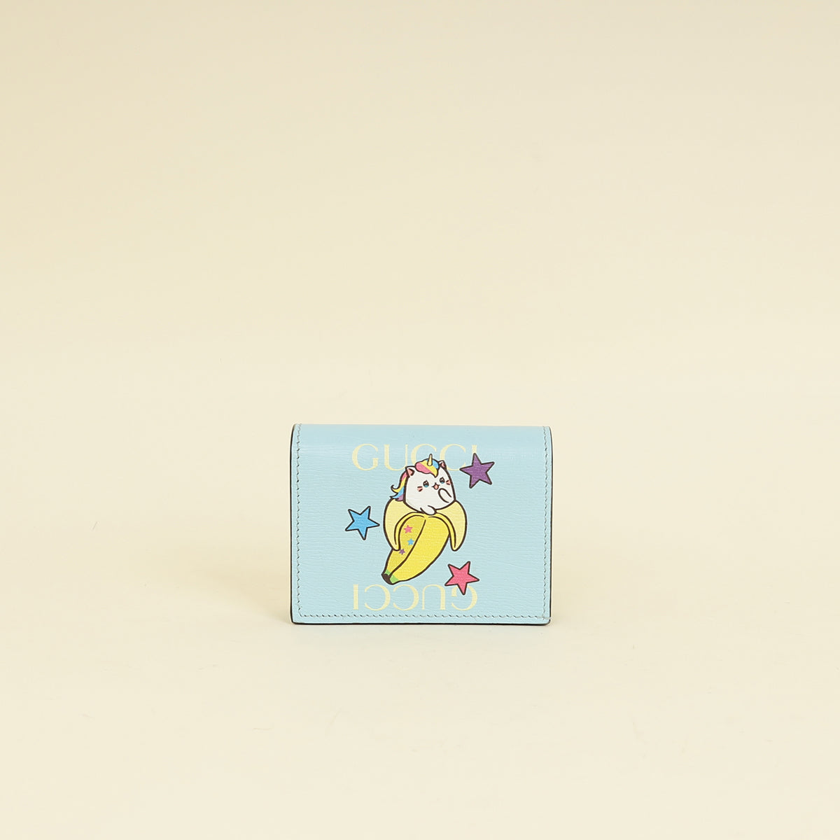 Gucci Light Blue x Bananya BNF Card Case Wallet-Gucci-THE CLOSET