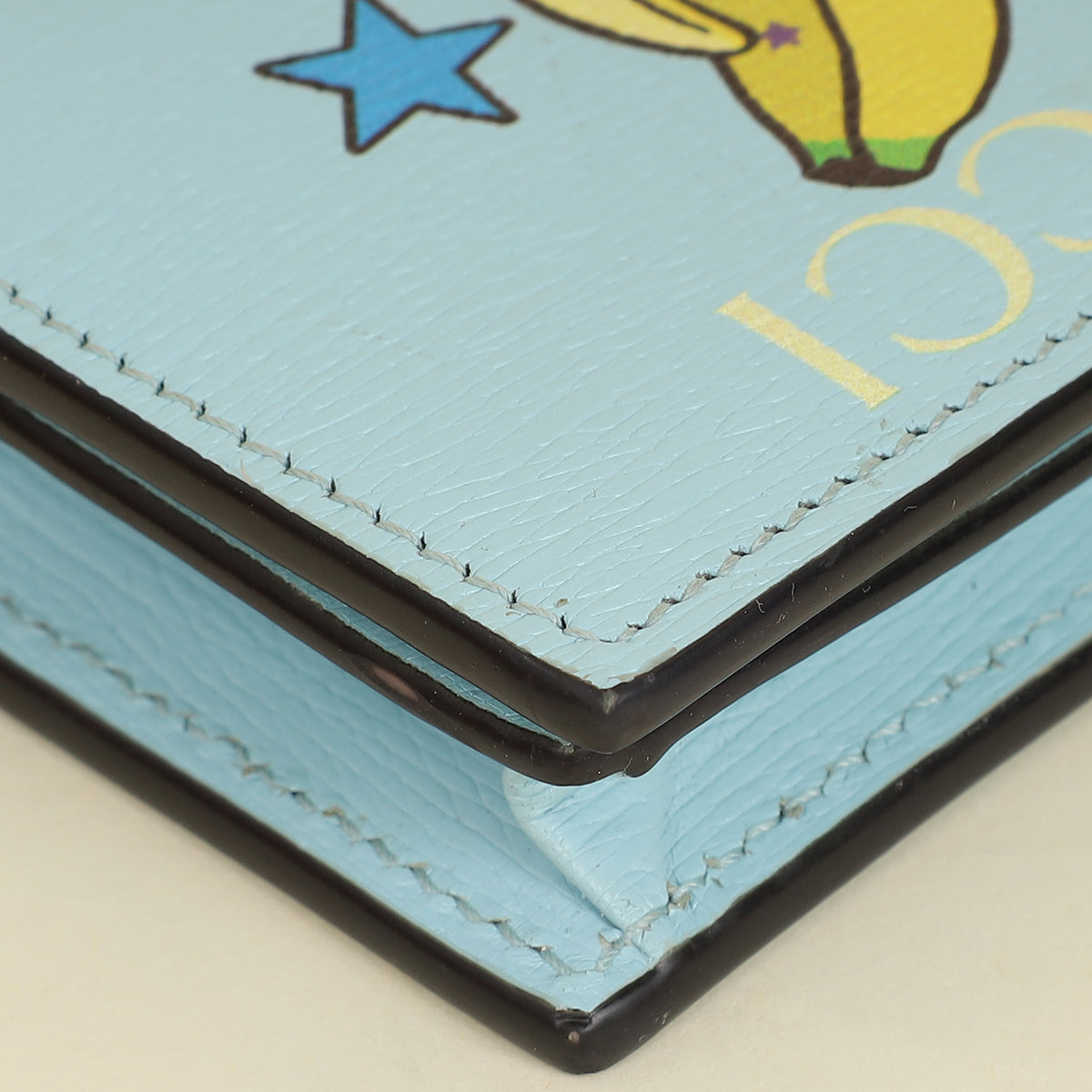 Gucci Light Blue x Bananya BNF Card Case Wallet-Gucci-THE CLOSET