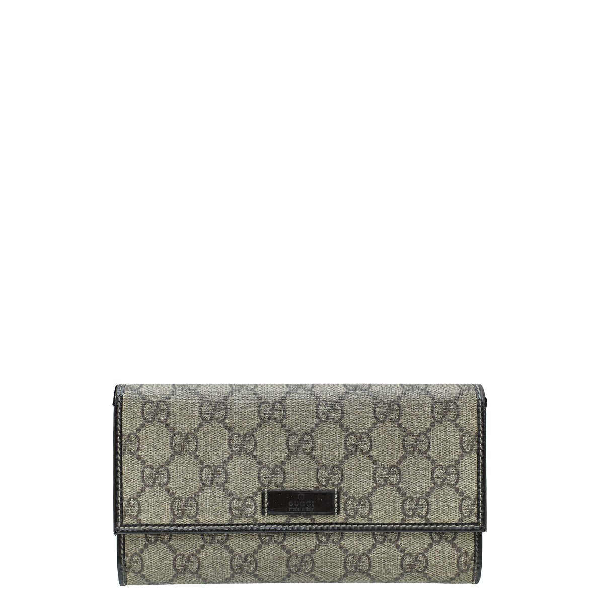 Gucci Bicolor GG Supreme Continental Wallet-Gucci-THE CLOSET