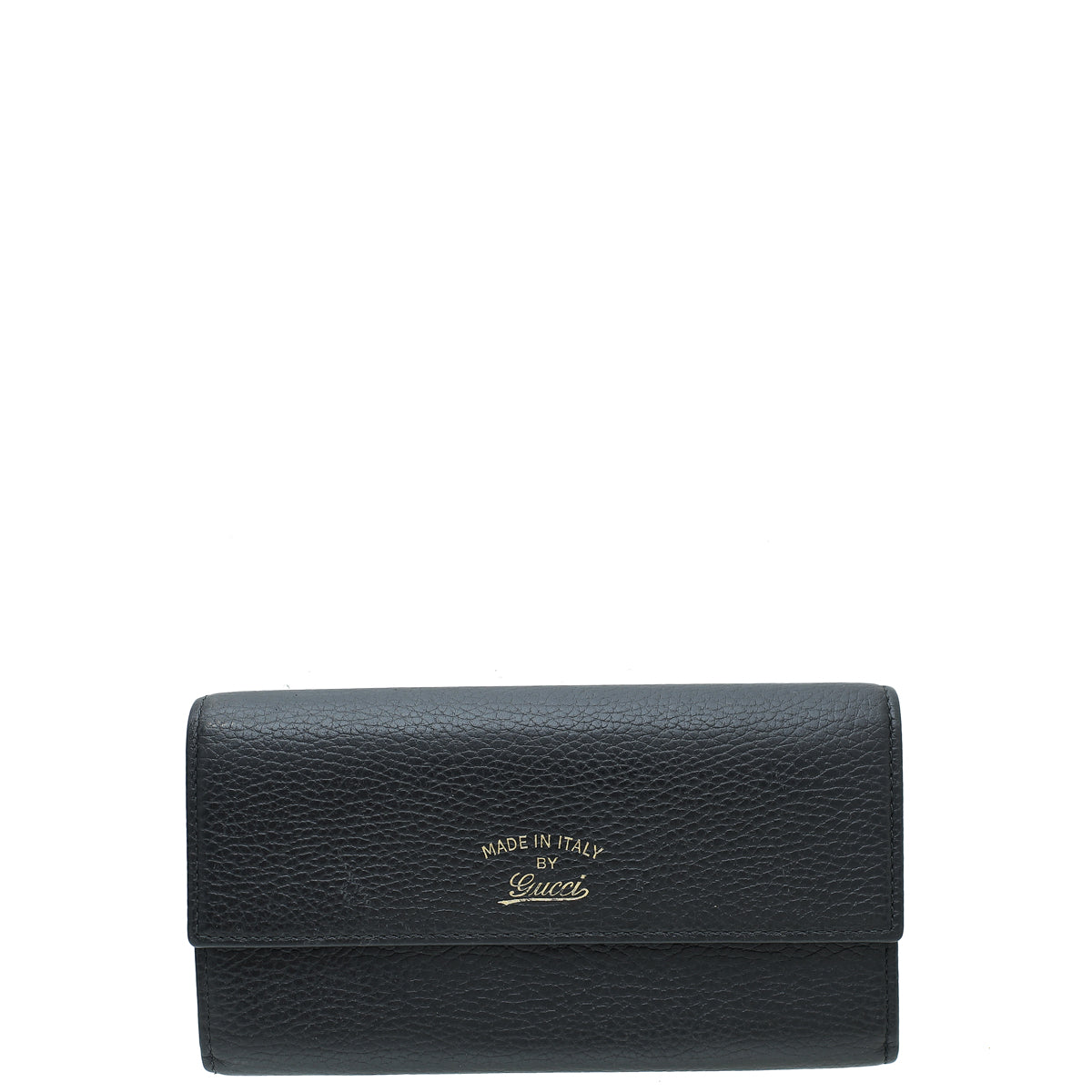 Gucci Black Swing Continental Wallet-Gucci-THE CLOSET