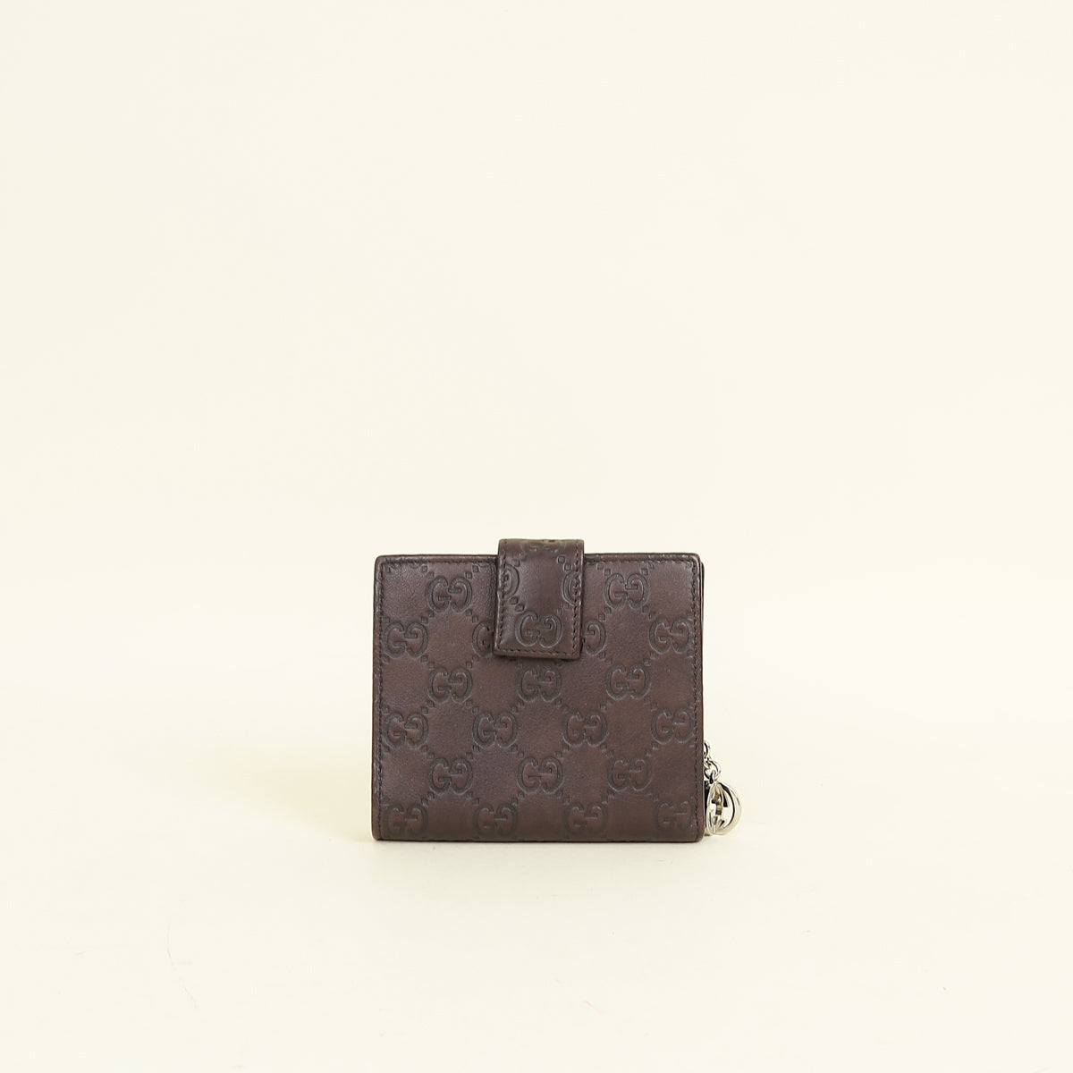 Gucci Brown Guccissima GG Twins Wallet