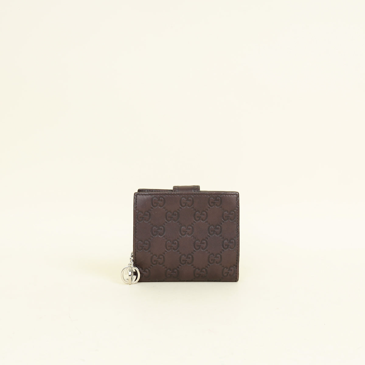 Gucci Brown Guccissima GG Twins Wallet