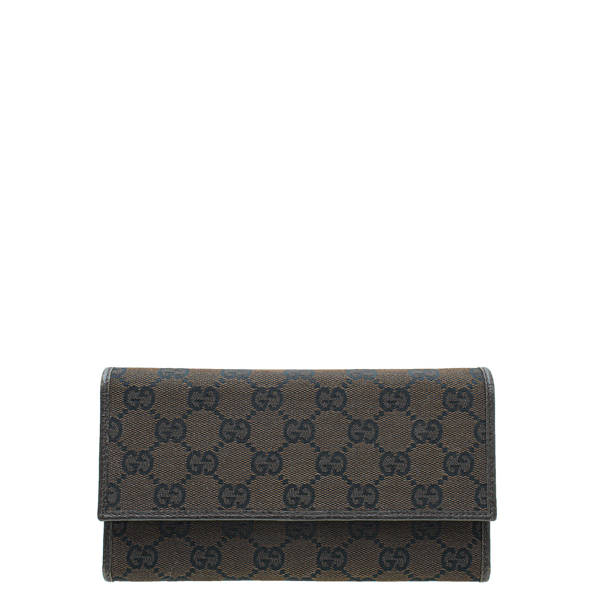 Gucci Chocolate GG Continental Wallet-Gucci-THE CLOSET