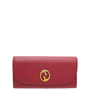 Gucci Violet 1973 Continental Wallet