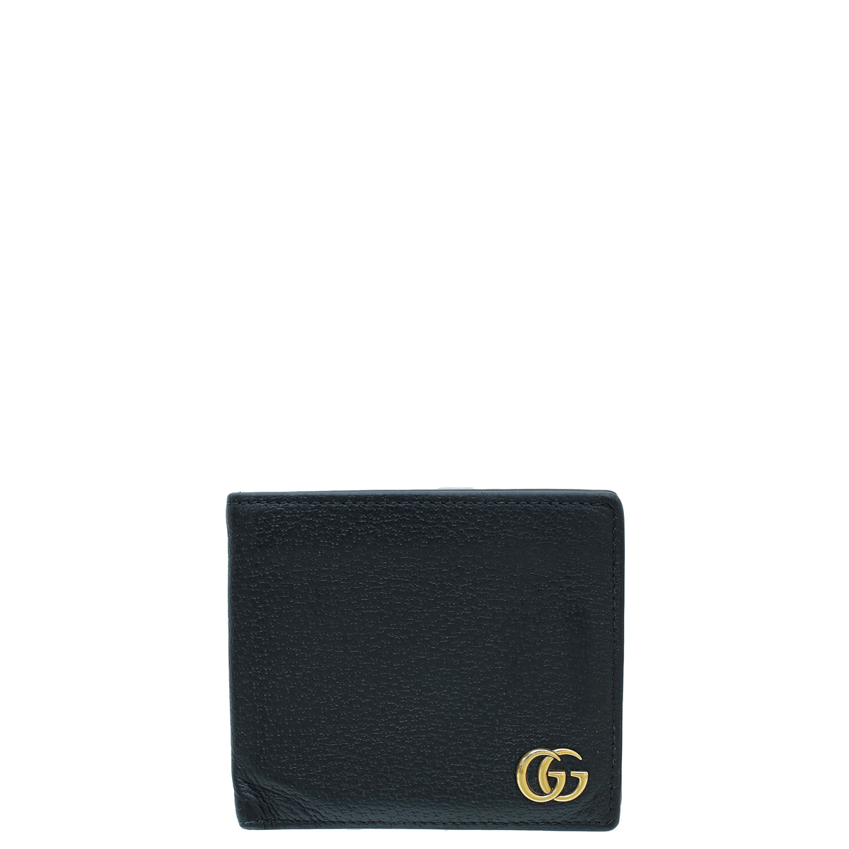 Gucci Black GG Marmont Coin Wallet