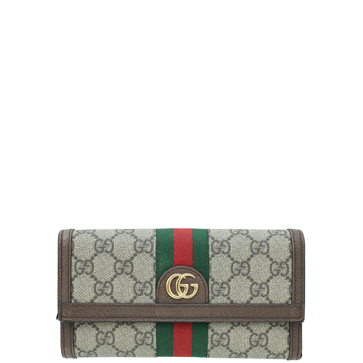 Gucci Bicolor GG Supreme Ophidia Continental Wallet-Gucci-THE CLOSET