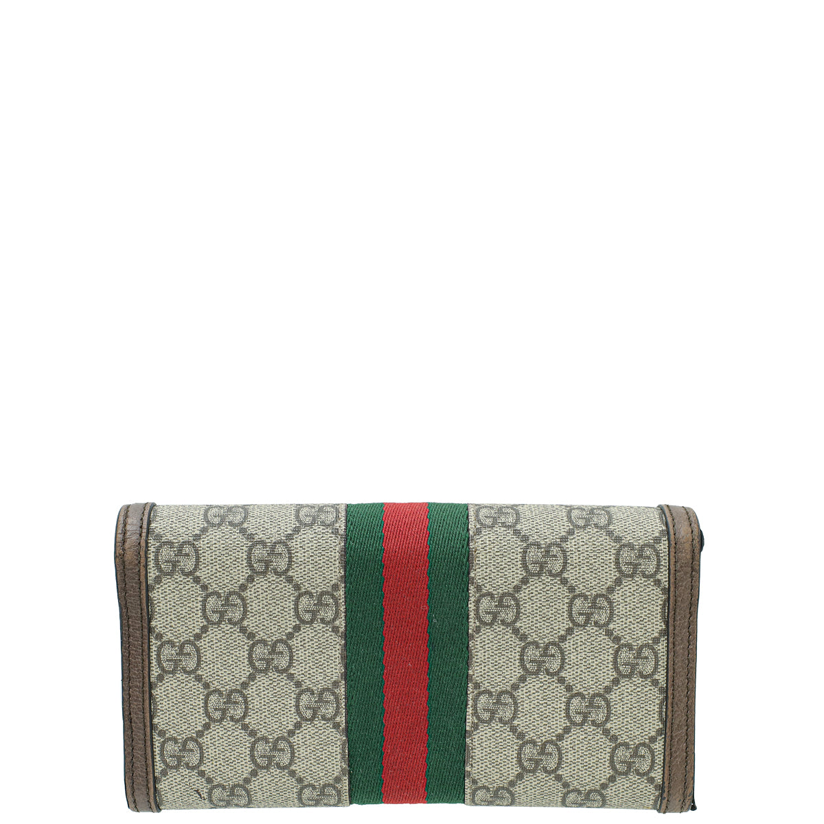 Gucci Bicolor GG Supreme Ophidia Continental Wallet