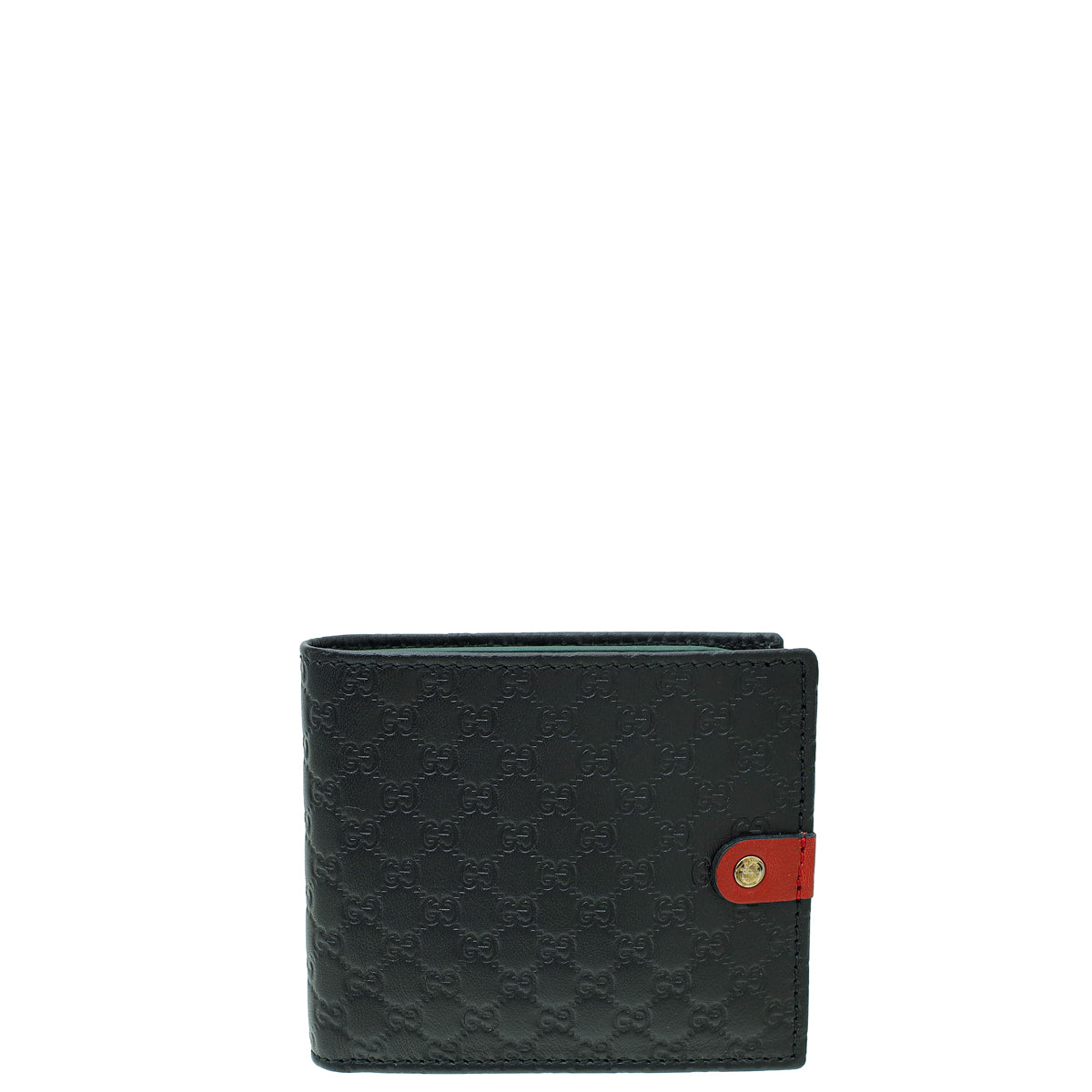 Gucci Black GG Microguccissima Bi Fold Wallet-Gucci-THE CLOSET