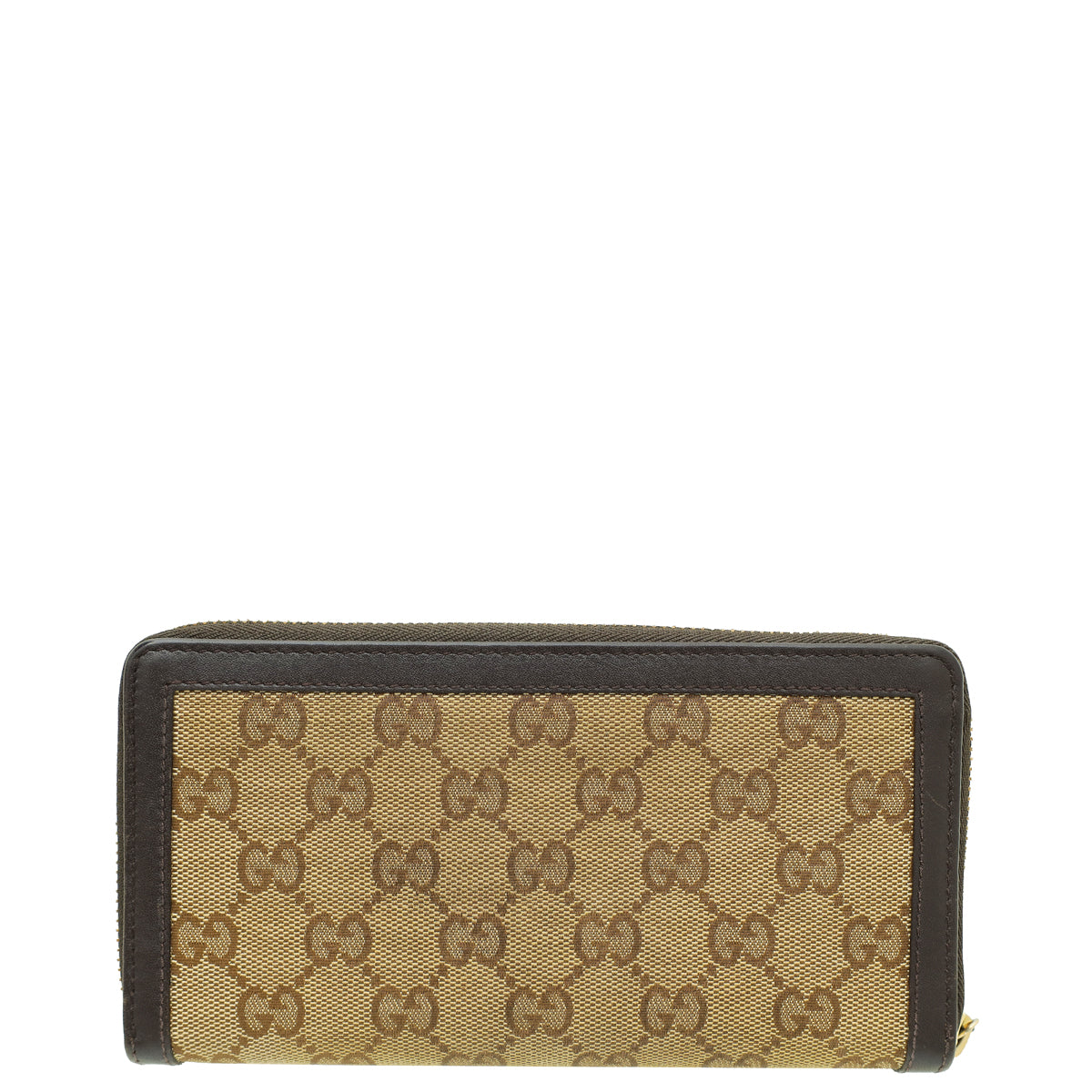 Gucci Bicolor Interlocking G Zip Around Wallet-Gucci-THE CLOSET