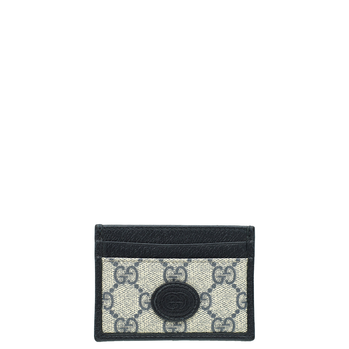 Gucci Bicolor GG Supreme Card Holder-Gucci-THE CLOSET