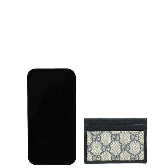 Gucci Bicolor GG Supreme Card Holder