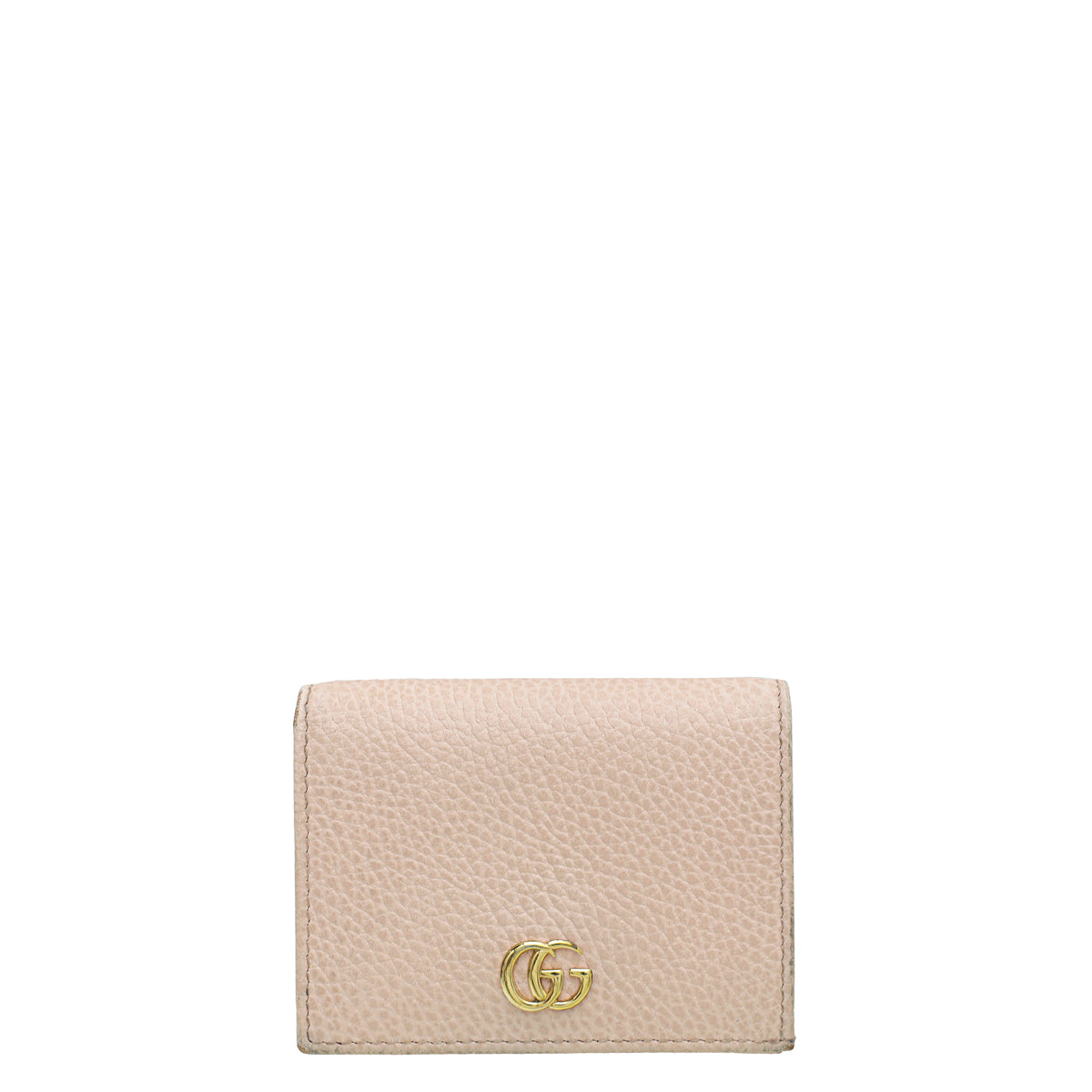Gucci Pink GG Marmont Small Card Case Wallet - Main Image