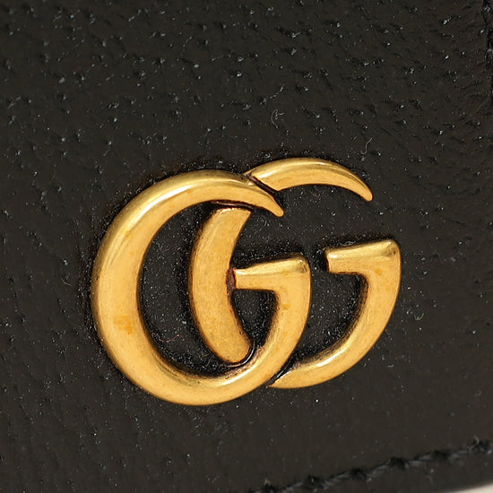 Gucci Black GG Marmont Card Case-Gucci-THE CLOSET