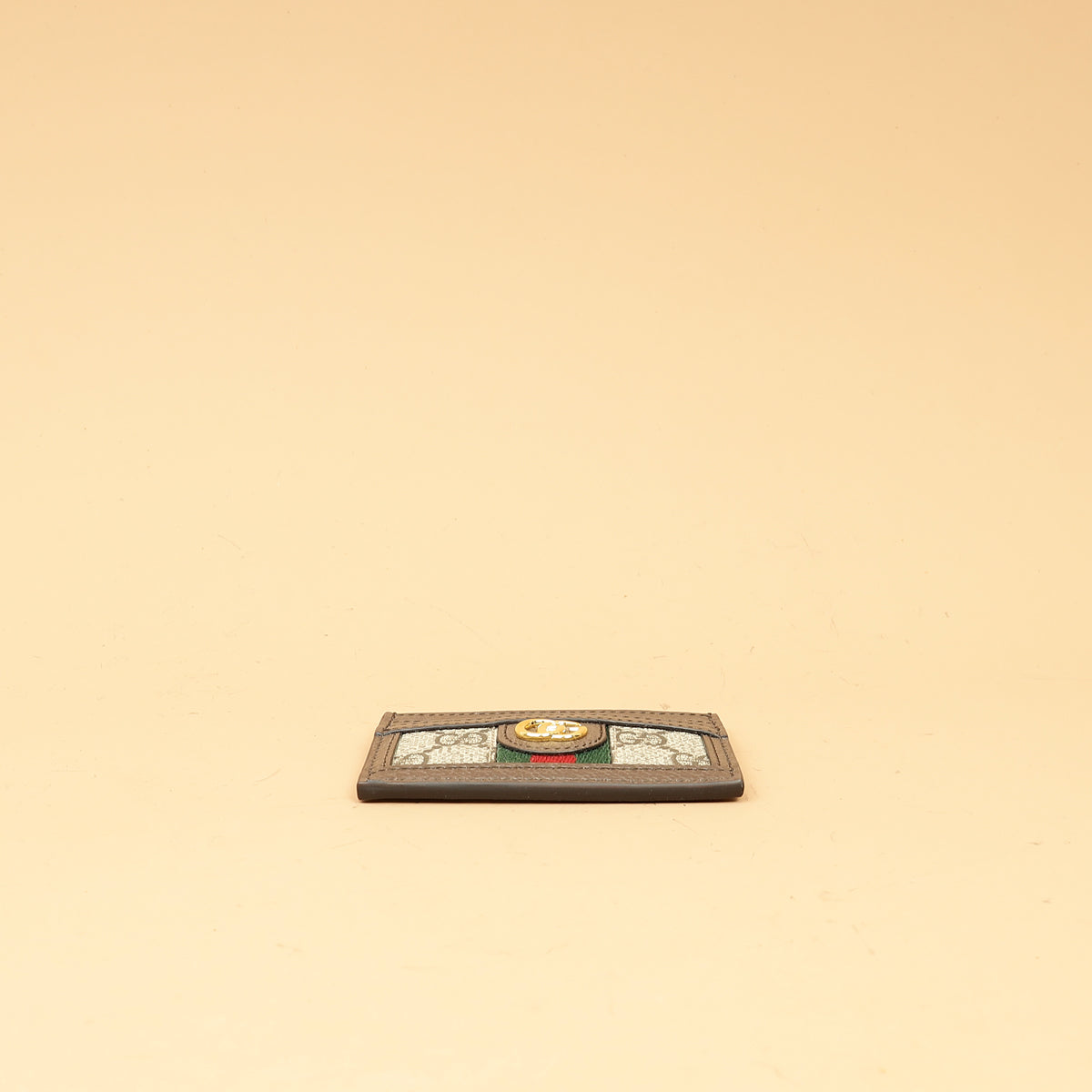 Gucci Brown Ophidia GG Card Case-Gucci-THE CLOSET