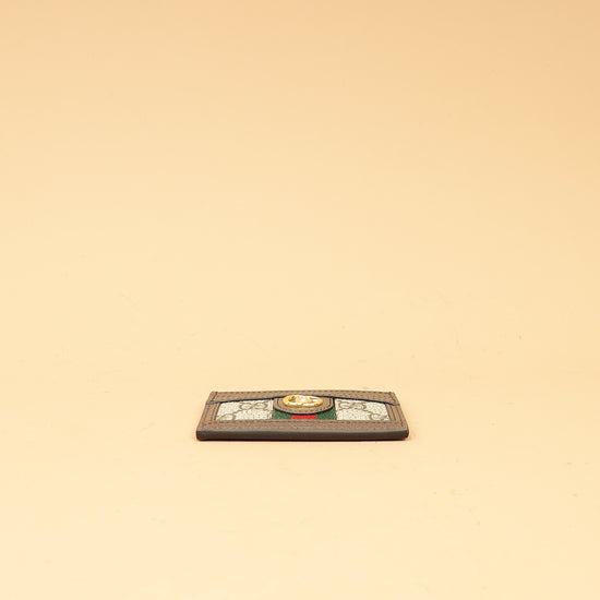 Gucci Brown Ophidia GG Card Case-Gucci-THE CLOSET
