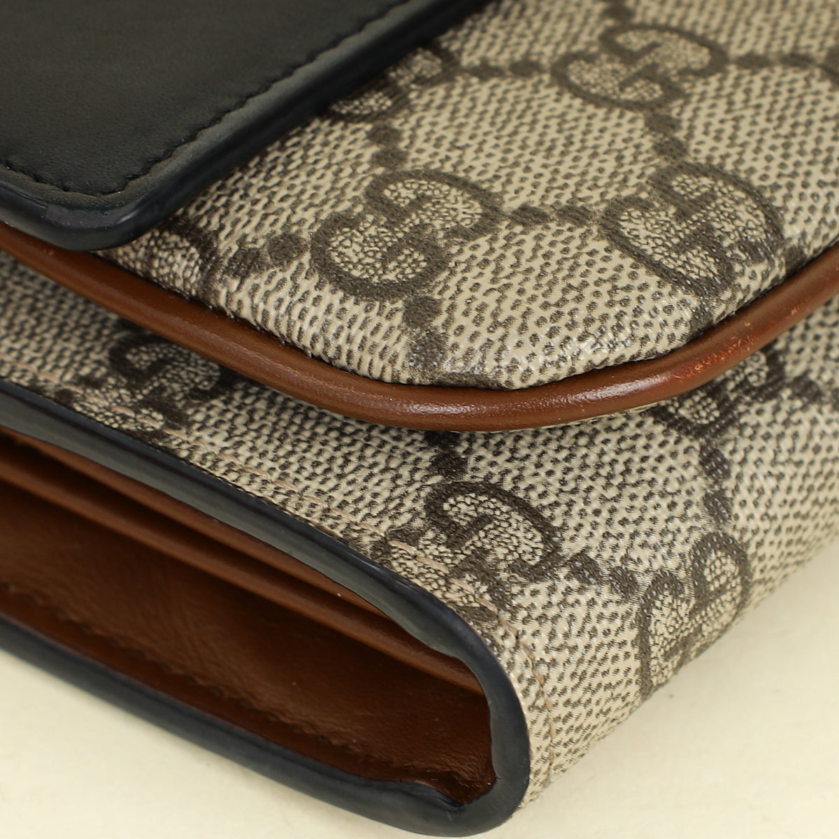 Gucci Bicolor Padlock Wallet on Chain