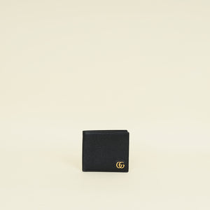 Gucci Black GG Marmont Coin Wallet