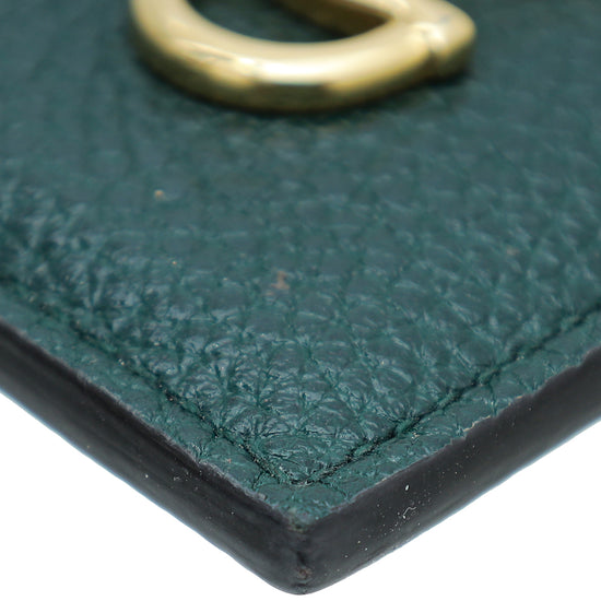 Gucci Forest Green Zumi Card Holder