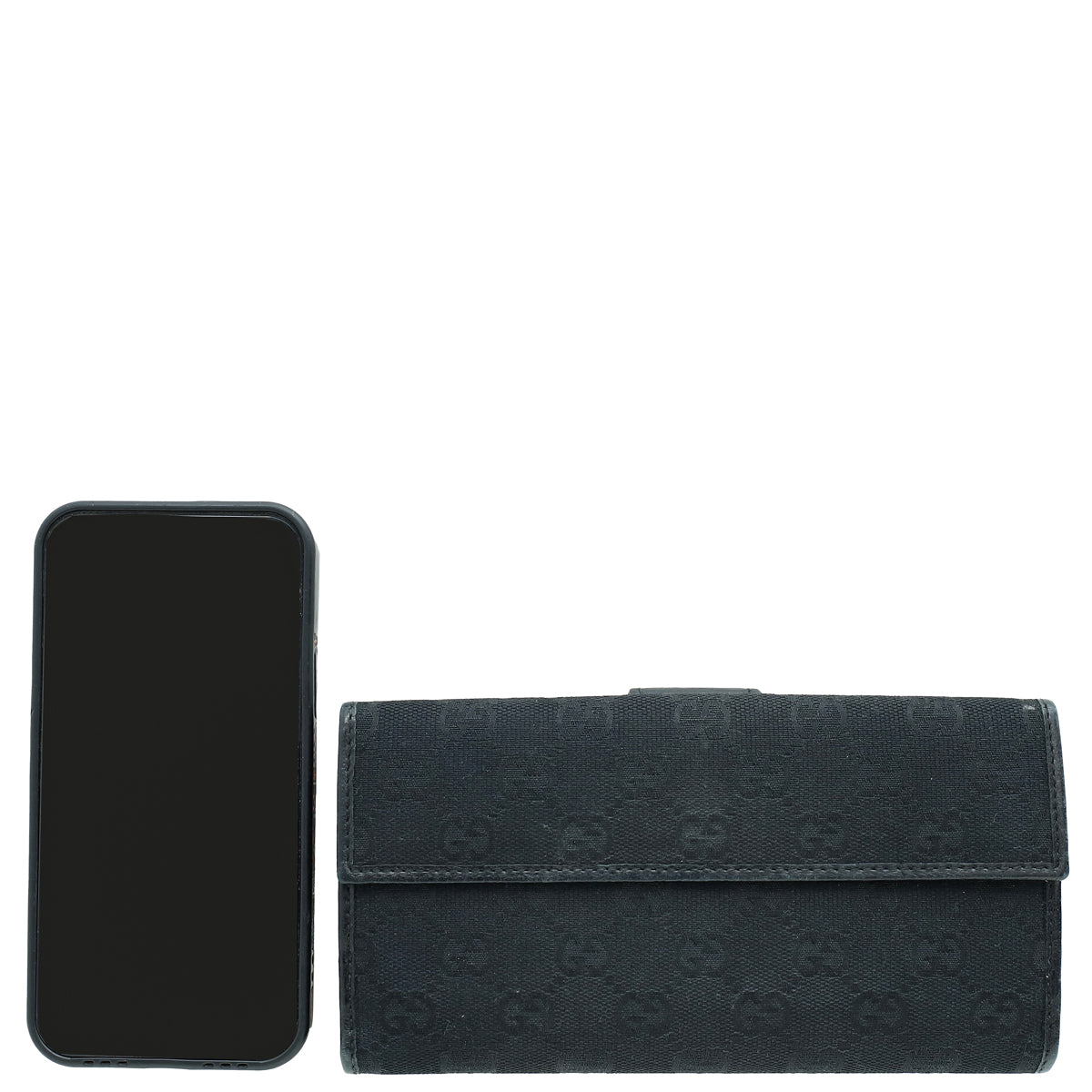 Gucci Black GG French Wallet-Gucci-THE CLOSET