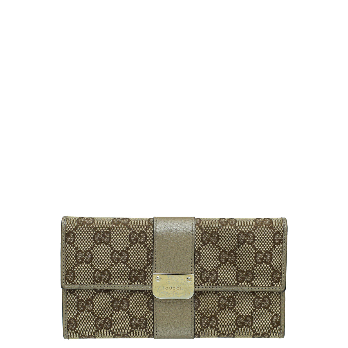 Gucci Bicolor GG Continental Wallet-Gucci-THE CLOSET
