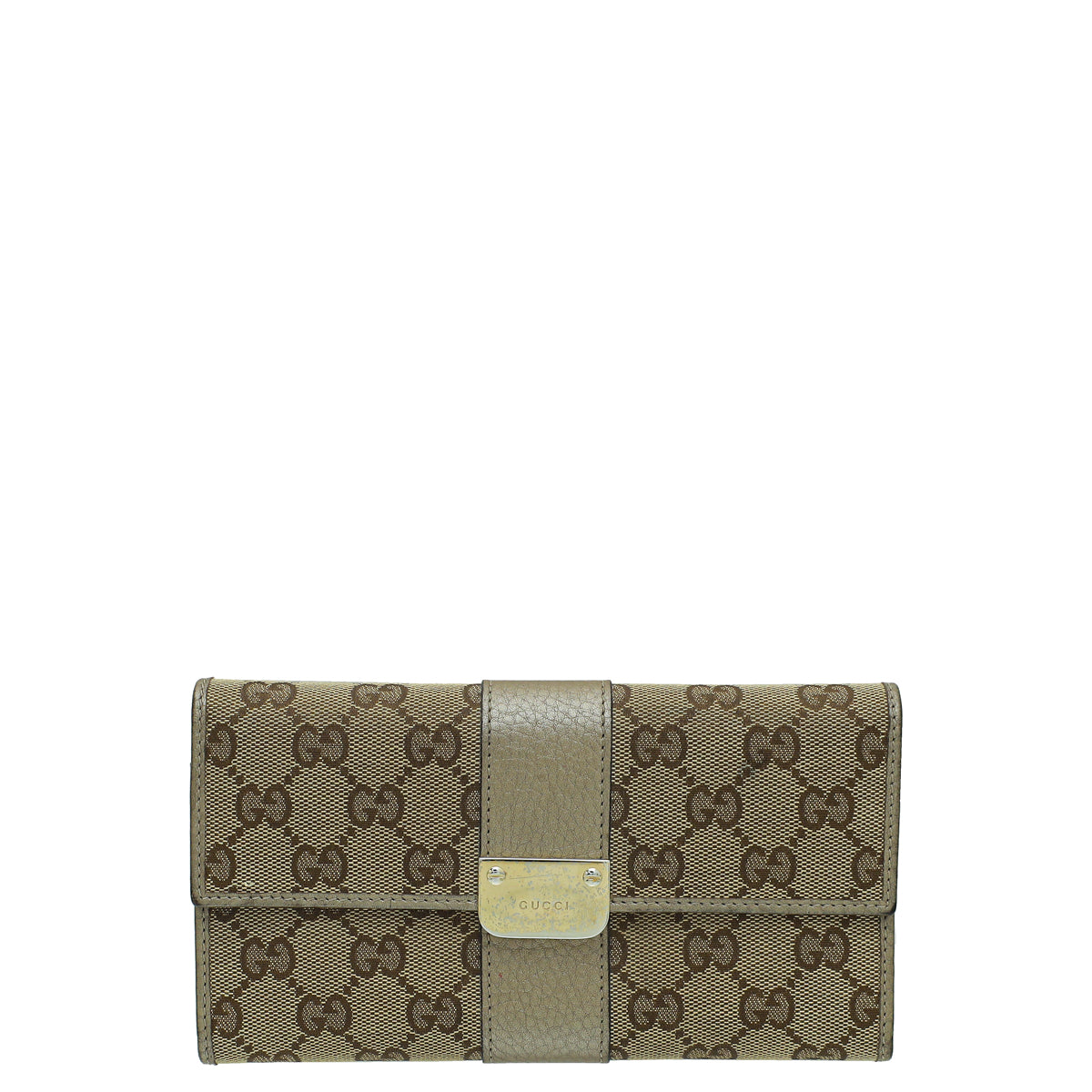Gucci Bicolor GG Continental Wallet