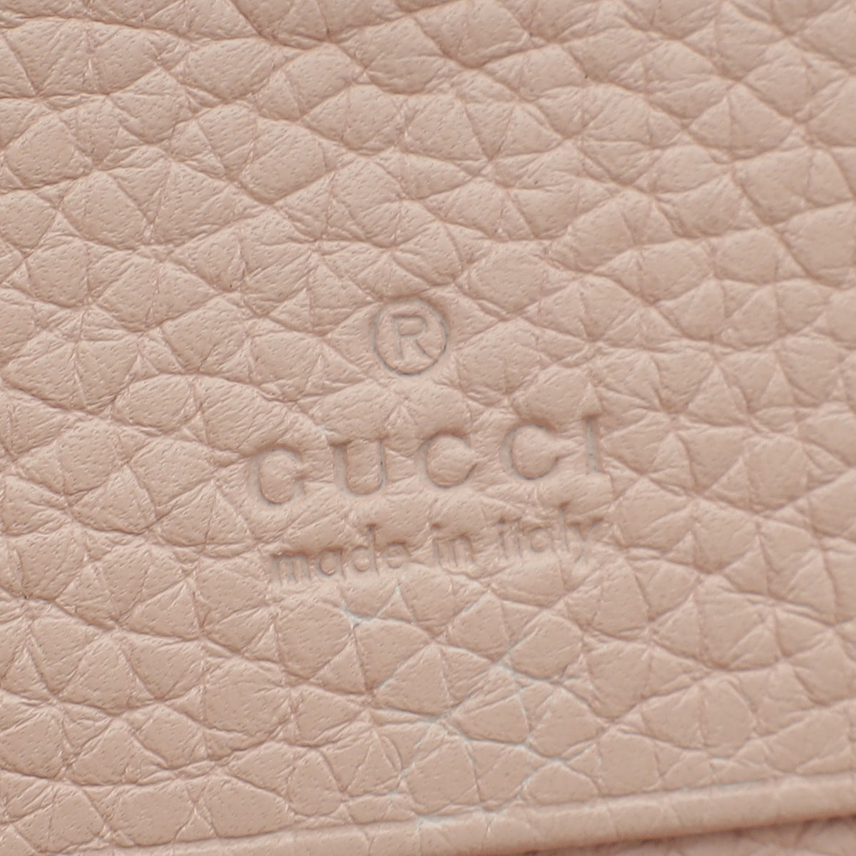 Gucci Pink Animalier "Blind for Love" Card Case