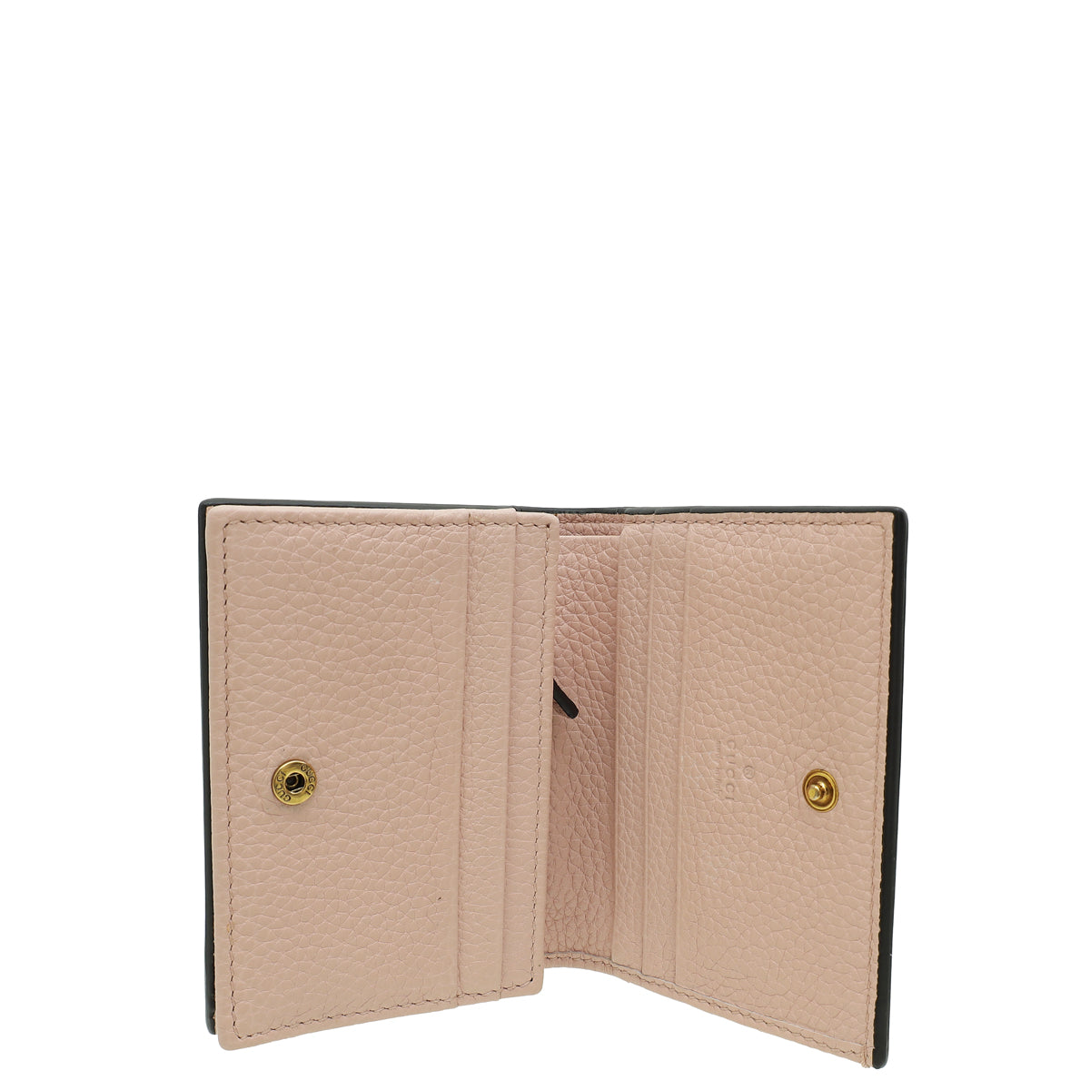 Gucci Pink Animalier "Blind for Love" Card Case