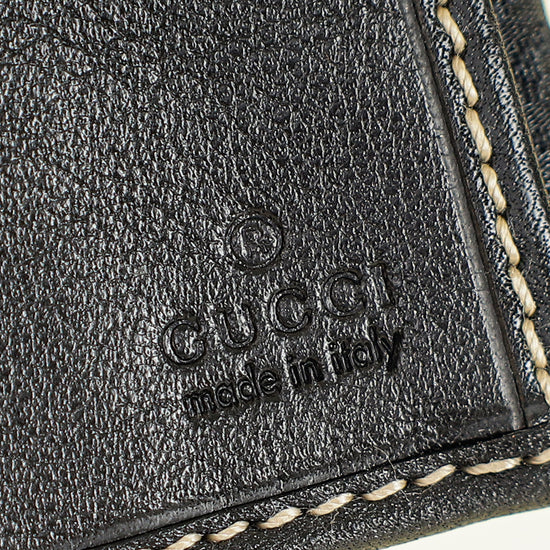 Gucci Black GG Royal Continental Wallet