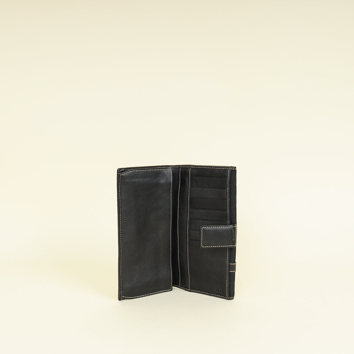 Gucci Black GG Royal Continental Wallet